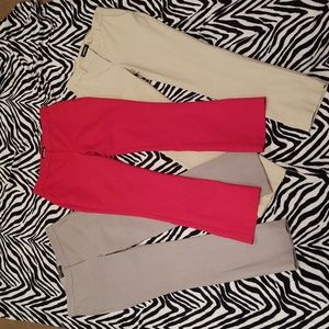 Lot of 3 Express Columnist Barely Boot Pants size 6